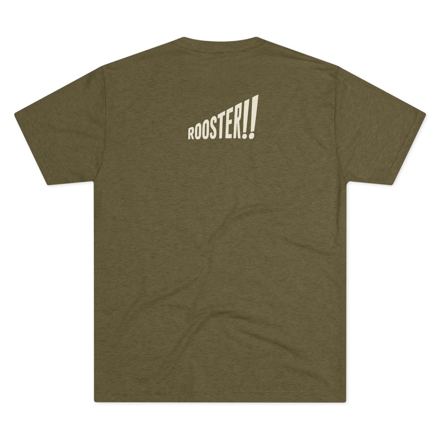 Unisex Tri-Blend Crew "Rooster!!" Tee