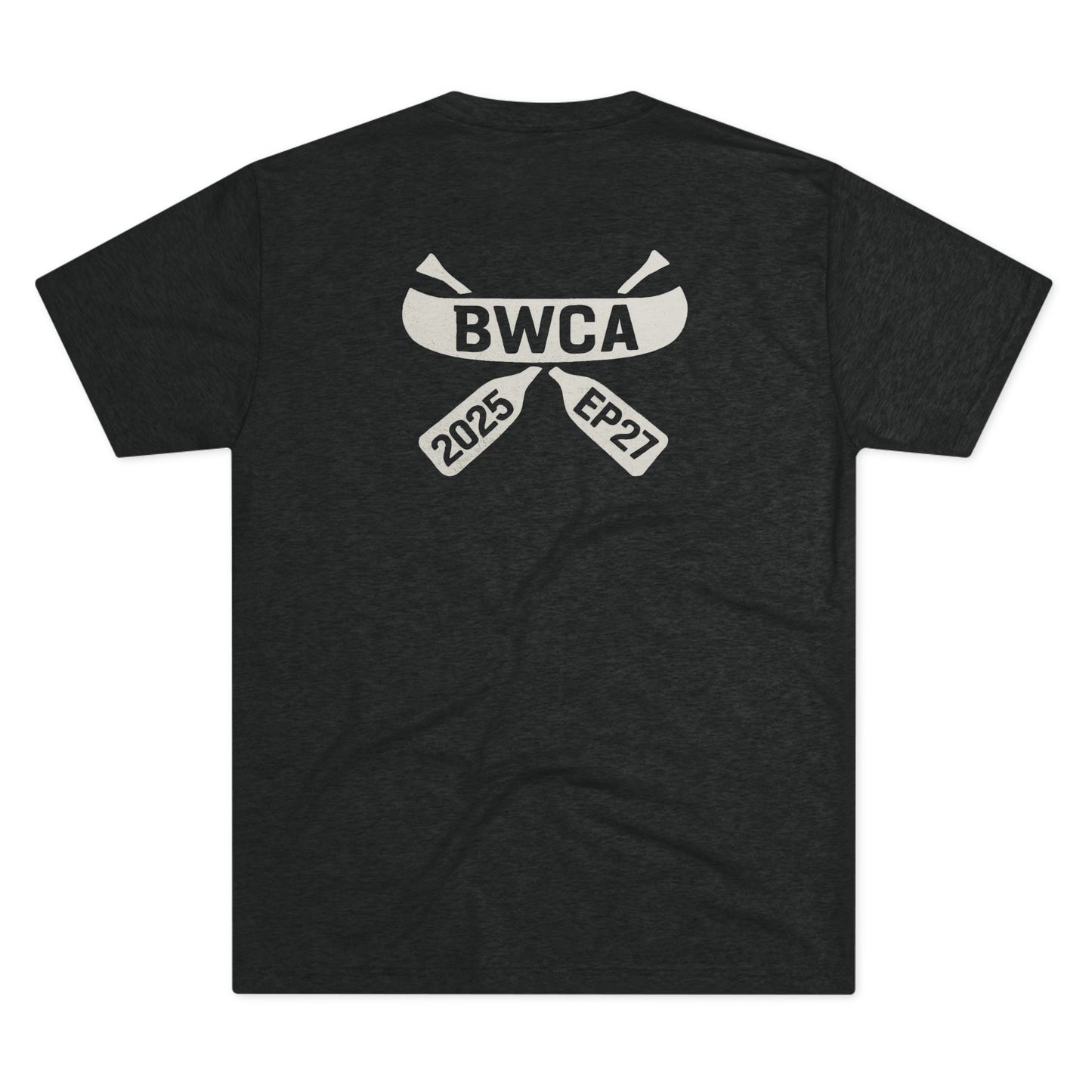 Unisex Tri-Blend Crew Boundary Water Canoe Area Inspired Tee
